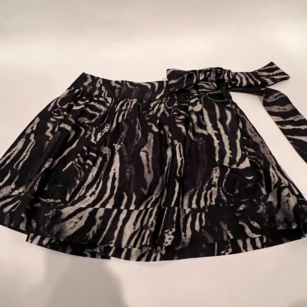 Zebra print Mini Skirt